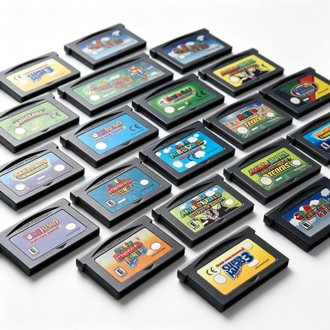 Party Games Mario - Cartuccia di gioco retrò 32 bit