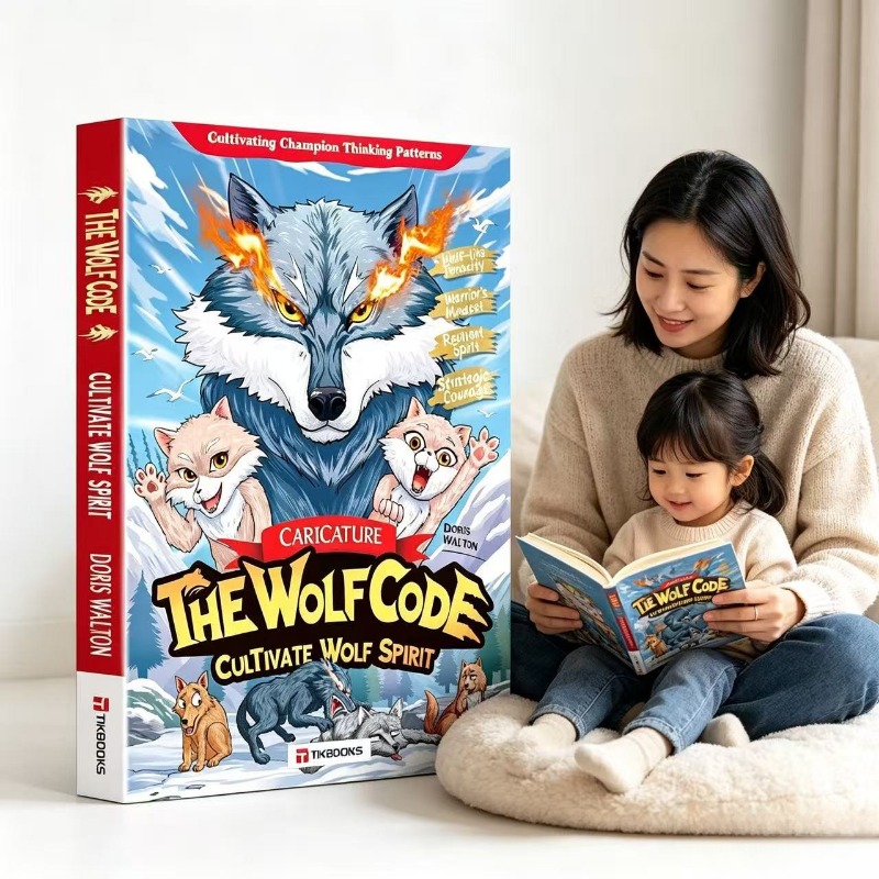 Party Games Young Kids - Gioco di Carte The Wolf Code,