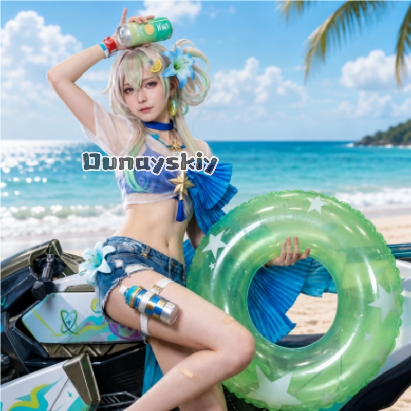 Party Games Summer - Costume da bagno estivo cosplay KS*16Wuthering