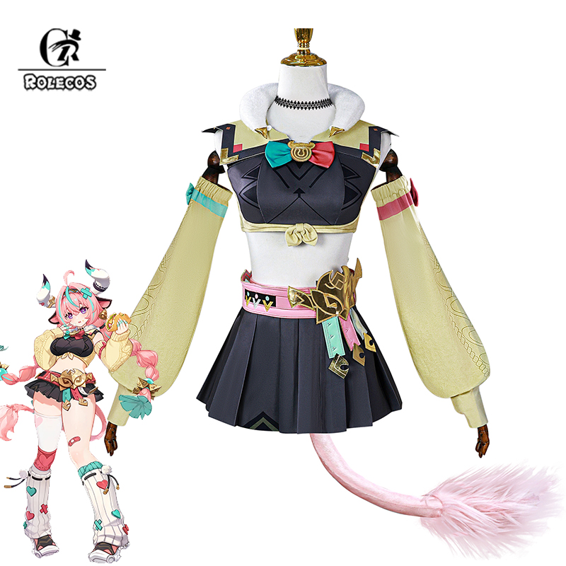Party Games Competition - ROLECOS Gioco Genshin Impact Varesa Costume