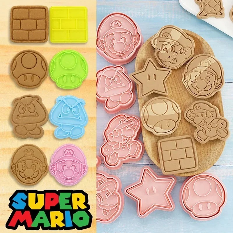 Party Games Mario - Stampo per Biscotti Super Mario Bros,