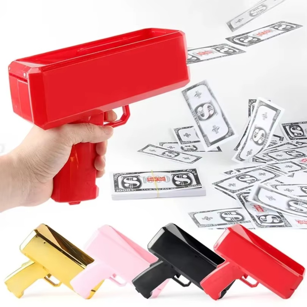 1 Set Pistola Spara Soldi Port - Party Games No Props recensione e prezzo