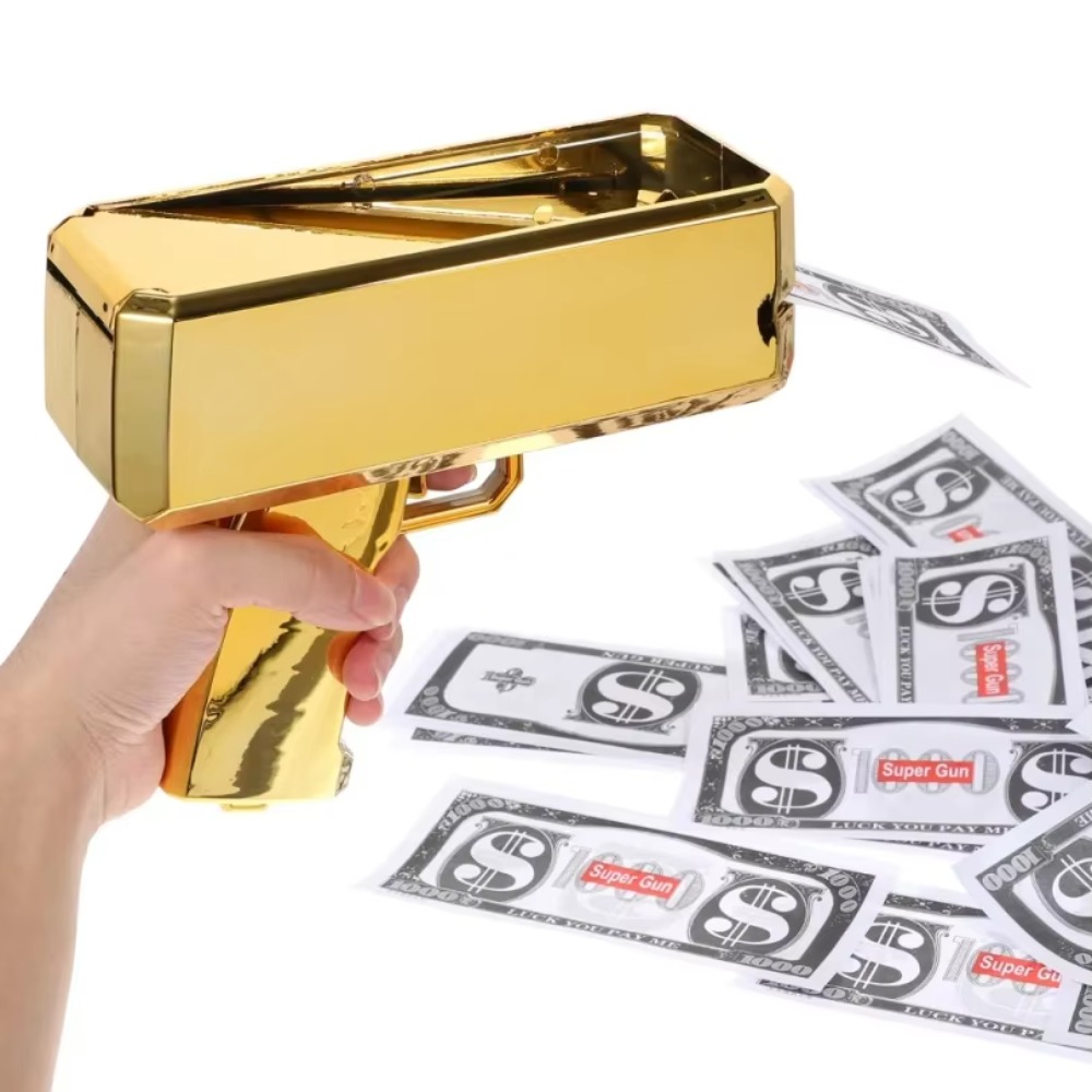 1 Set Pistola Spara Soldi Port - Party Games No Props recensione e prezzo