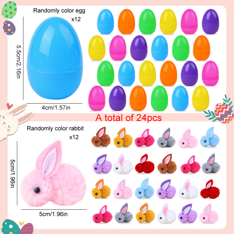 24/48 pezzi carino uovo di Pas - Party Games Easter Egg recensione e prezzo