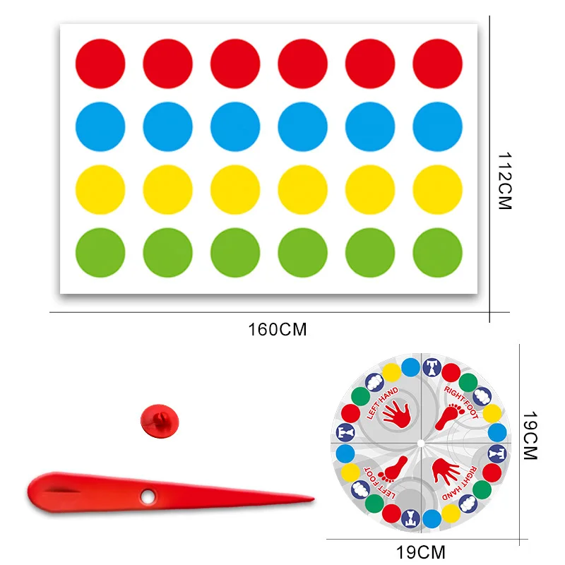 Gioco Twister molto venduto, t - Party Games For 3 People recensione e prezzo